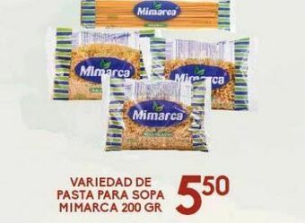Alsuper Pasta para sopa mimarca 200 gr oferta