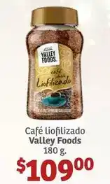 Soriana Híper Valley foods - café liofilizado oferta