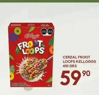 Alsuper Cereal froot loops kelloggs oferta