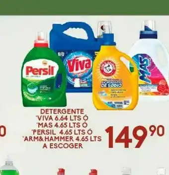 Detergente viva 6.64 lts