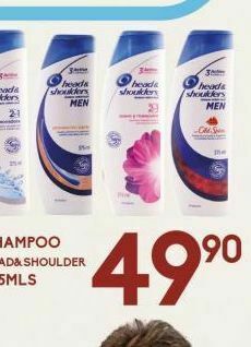 Alsuper Shampoo head & shoulders oferta