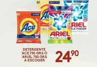 Alsuper Detergente ace 750 grs oferta