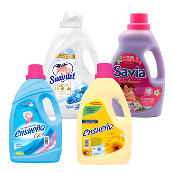 Suavizante ·suavitel bouquet lilis 2.8lts ó ·savia floral 2.8lts ó ·ensueño color 2.8lts a escoger