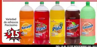 Soriana Mercado Variedad de Refrescos Precissimo oferta