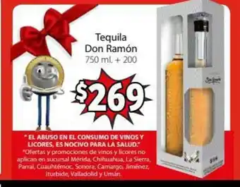 Tequila Don Ramon 750ml + 200