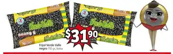 Frijol Verde Valle negro 750gr bolsa
