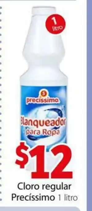 Soriana Mercado Cloro Regular Precissimo 1 Litro oferta