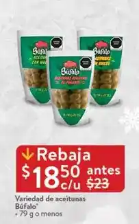 Walmart Búfalo - variedad de aceitunas oferta