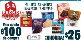 Harina preparado para pasteles