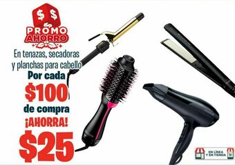HEB En tenazas, secadoras y planchas para cabello oferta