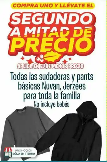 Todas las sudaderas y pants básicas nuvan, jerzees para toda la familia