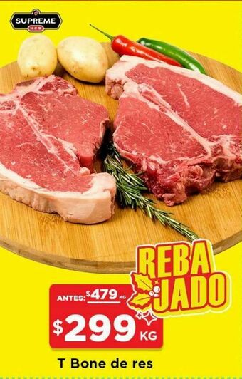 HEB Heb extrasuave t bone de res 1 kg oferta