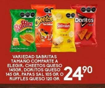 Alsuper Variedad sabritas oferta