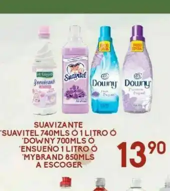 Alsuper Suavizante suavitel 740 mls o 1 litro oferta