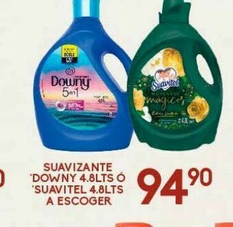 Alsuper Suavizante downy 4.8 lt oferta
