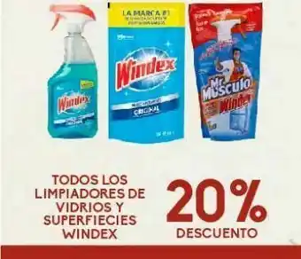 Limpiadores de vidrios y superficies