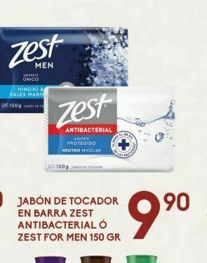 Alsuper Jabón de tocador zest oferta