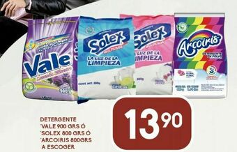 Alsuper Detergente vale 900 grs oferta