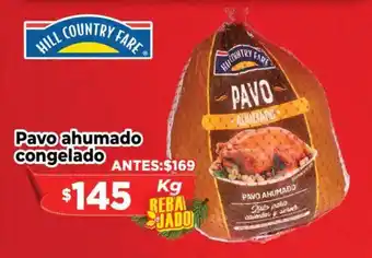 HEB Pavo ahumado congelado oferta