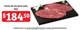 Soriana Híper Carne de res para asar, kilo oferta