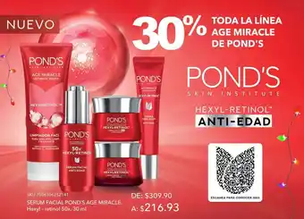 DelSol Sérum facial pond's age miracle, oferta