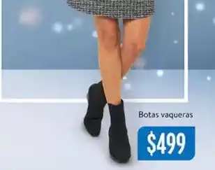 Walmart Botas vaqueras oferta