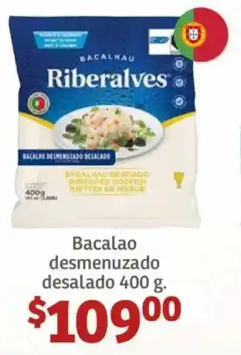 Soriana Híper Bacalao desmenuzado desalado oferta