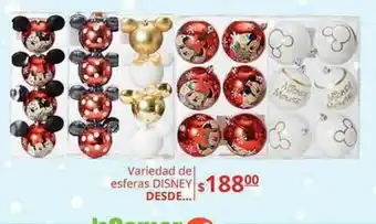 La Comer Esferas disney oferta
