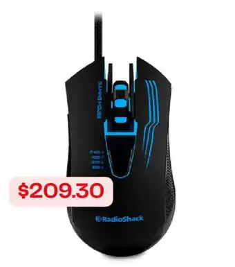 RadioShack Mouse Gamer Alámbrico RadioShack oferta