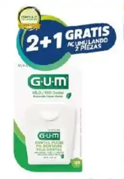 Farmacias Unión GUM Hilo Dental Menta oferta