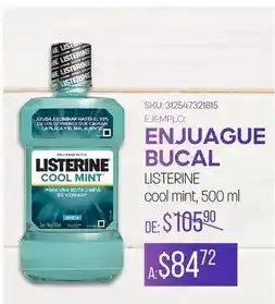 DelSol Listerine - enjuague bucal oferta