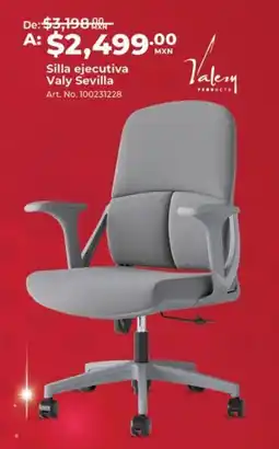 Office Depot Silla ejecutiva Valy Sevilla oferta