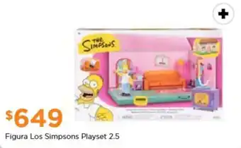 Chedraui Figura Los Simpsons Playset 2.5 oferta