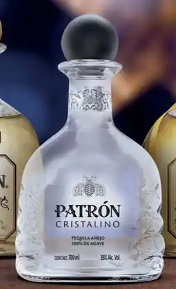 Soriana Híper Tequila PATRÓN CRISTALINO oferta