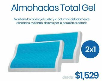 Almohada total gel