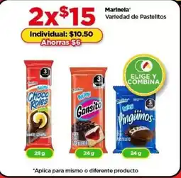 Marinela - variedad de pastelitos