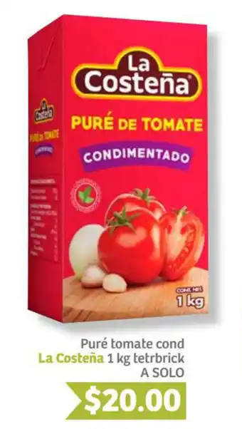 Puré Tomate Condimentado La Costeña 1kg