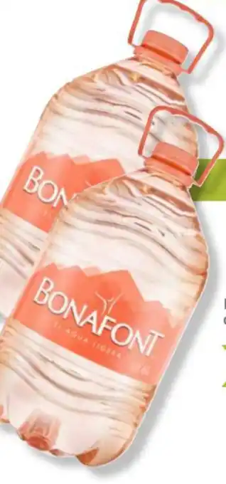 Soriana Súper Agua Natural Bonafont 2x6L oferta