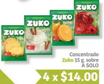Concentrado Zuko 4x15g