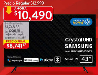 Samsung Smart TV 43"