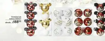 Variedad de esferas disney