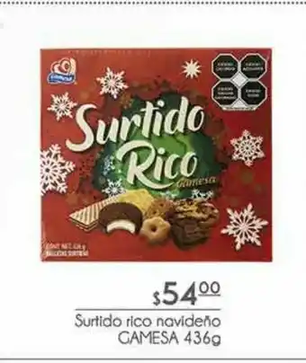 Fresko Surtido rico navideño gamesa 436 g oferta