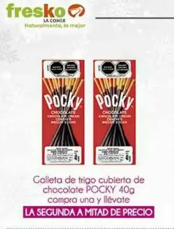 Fresko Galletas de trigo cubierta de chocolate pocky oferta