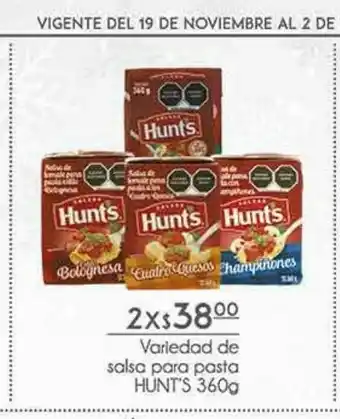 Fresko Salsa para pasta hunts 360 g oferta