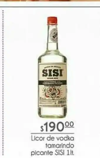 Fresko Licor de vodka tamarindo picante sisi 1 lt oferta