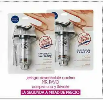 Fresko Jeringa desechable cosina mr pavo oferta