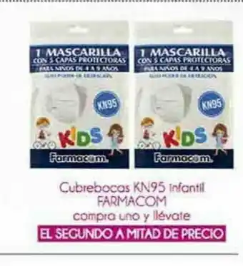 Fresko Cubrebocas kn 95 infantil farmacon oferta