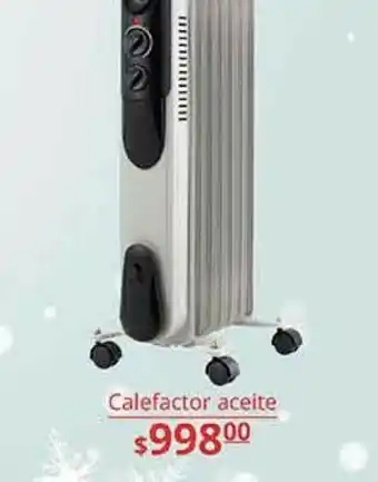 La Comer Calefactor aceite oferta