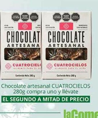 La Comer Chocolate oferta