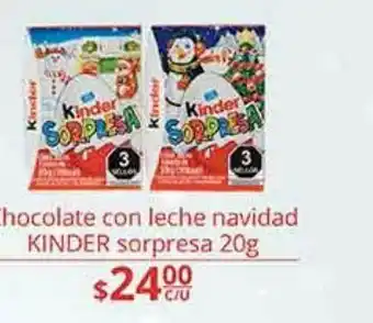 La Comer Chocolate kinder oferta